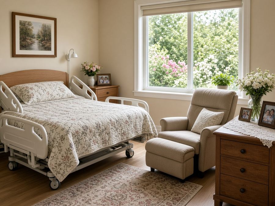 Comfortable private rooms