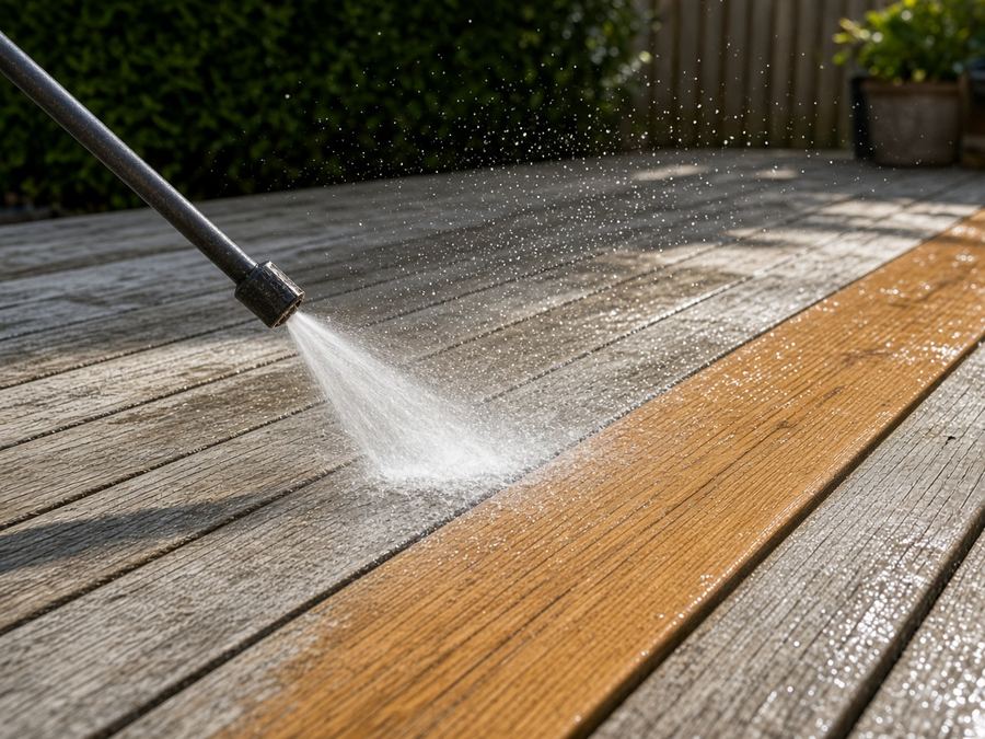 Deck boards brought back to life