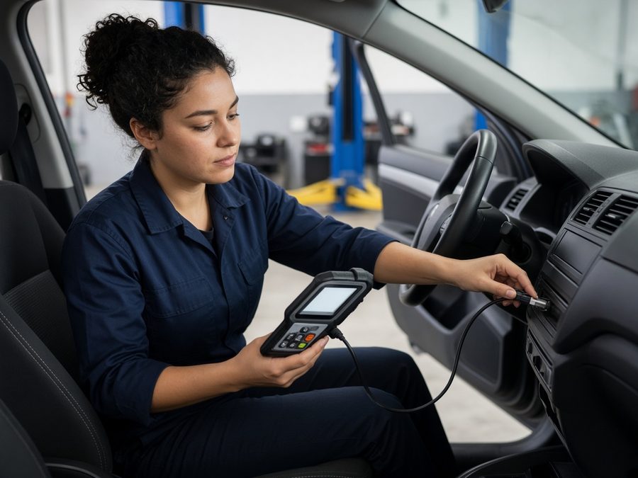 Check engine diagnostics