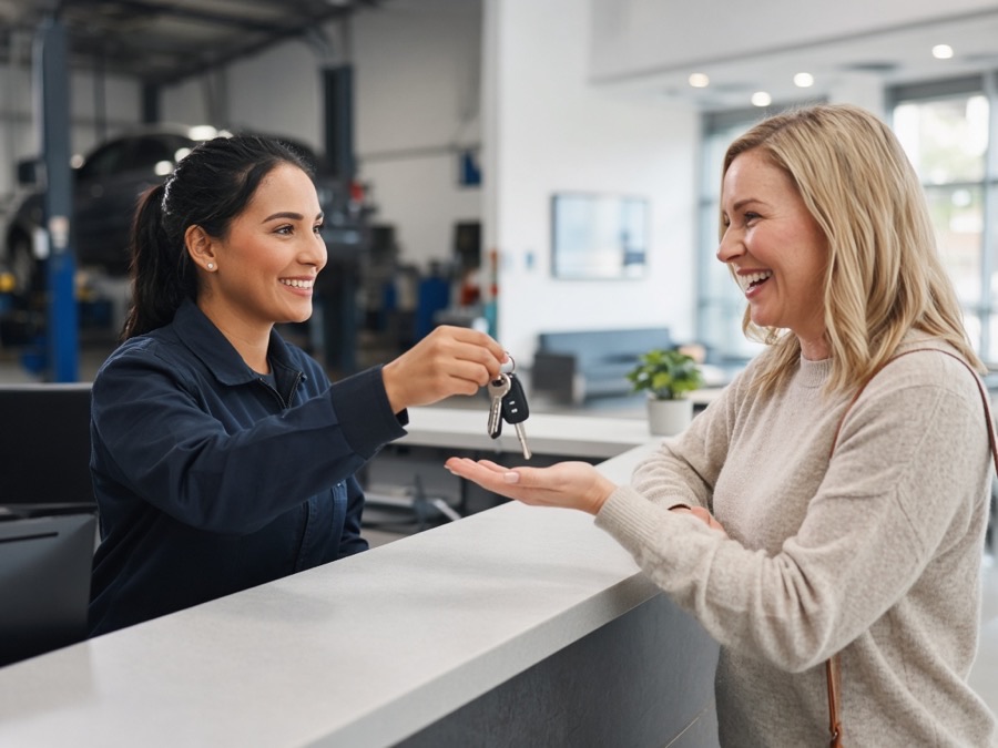 Friendly front counter